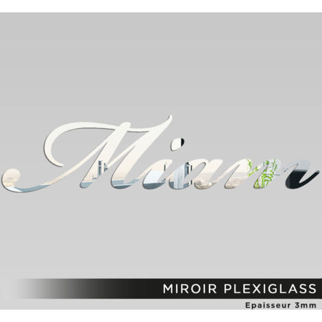 Miroir Plexiglass - Miam - 14x60 cm