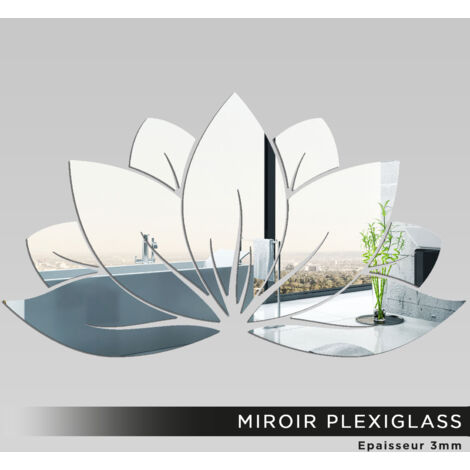Miroir Plexiglass - Nénuphar - 80x140 cm