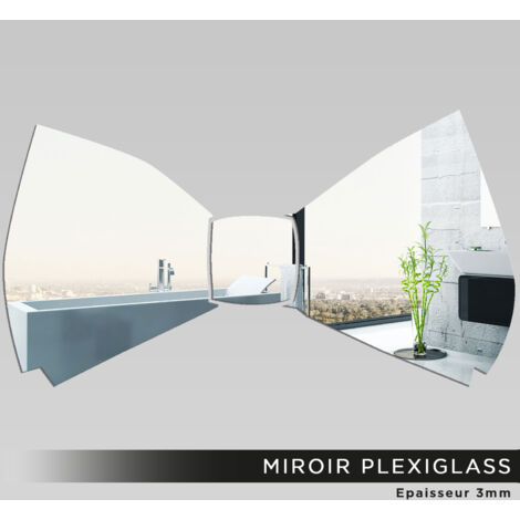 Miroir Plexiglass - Noeud papillon - 60x110 cm