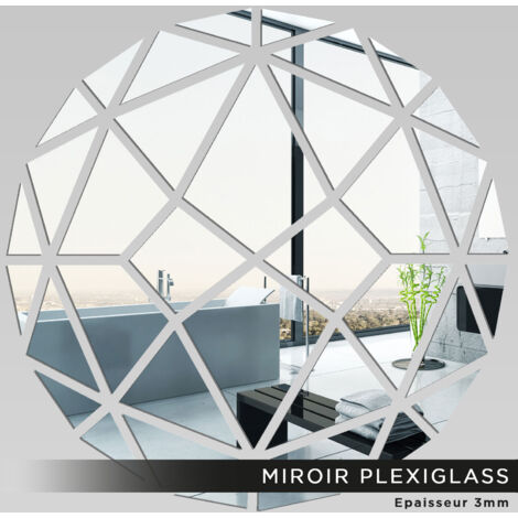 Miroir Plexiglass - Rond - 100x100 cm