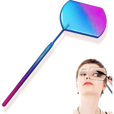 miroir Pour Extensions De Cils 5x Grossissant Maquillage Miroir De Cils Grand Miroir Carr Miroir De Cils En Acier Inoxydable Pour Fournitures D'ex