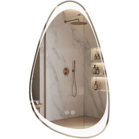 Miroir Rea Art 90X50 Led Transparent