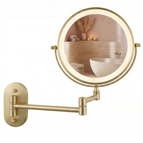 Miroir Rea Glow Black Led