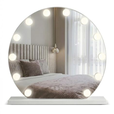 Miroir Rea Hollywood White 50Cm Led