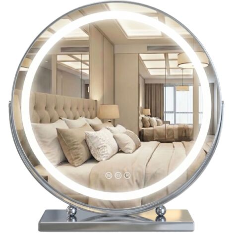 Miroir Rea Make-Up Led Chrome