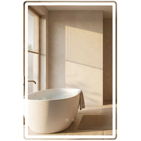 Miroir Rea Marlo 80X60 Led Transparent