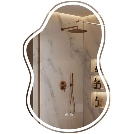 Miroir Rea Uno Transparent Led 120X100