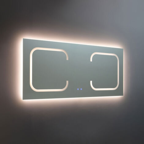 Miroir rectangulaire 180x80 rétroéclairé
