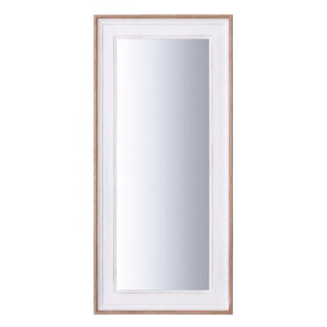 Miroir rectangulaire - Bois - Blanc - Interior's