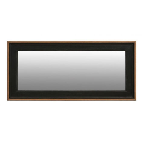 Miroir rectangulaire - Bois - Noir - Interior's