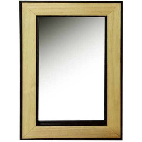 Miroir rectangulaire en bois Budapest cm40x60x1,5