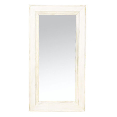 Miroir rectangulaire - MDF - Blanc - Interior's