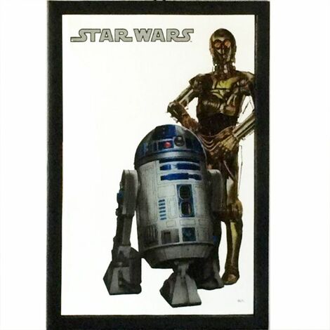 Miroir rectangulaire sérigraphié star wars