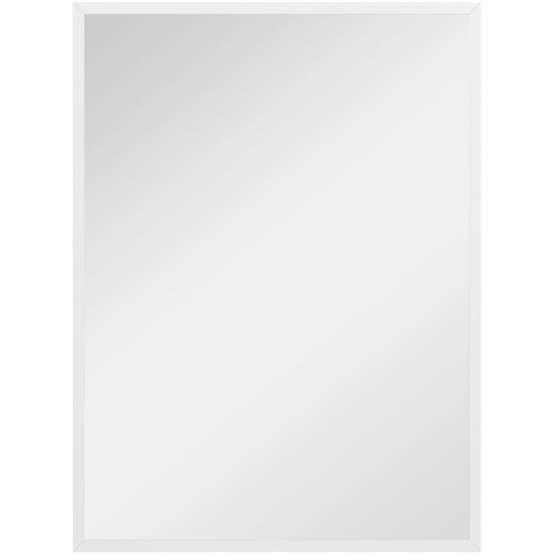 Miroir rectangulaire SIDONIE blanc