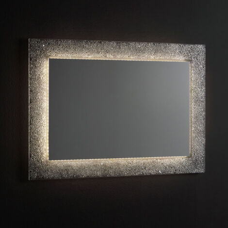 Miroir réversible 98x70 en verre givré