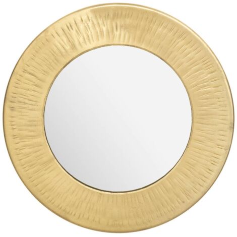 Miroir Romy métal 18x18cm - Atmosphera créateur d'intérieur