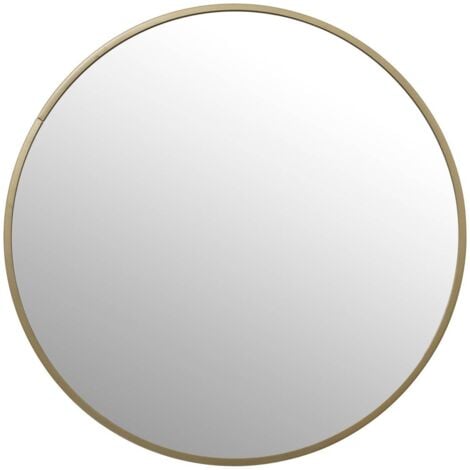 Miroir rond Alice D38cm or - Atmosphera créateur d'intérieur