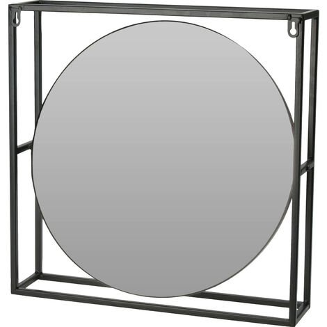 Miroir rond convexe 50cm int et 64cm ext