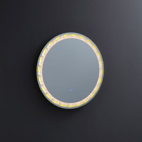 Miroir rond de 60 cm rétroéclairé