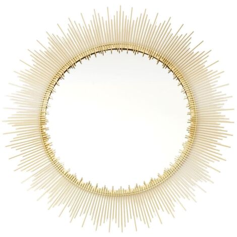 Miroir Rond Design Soleil Ø60cm