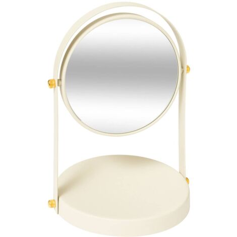 Miroir rond duo pivotant ivoire - 5five