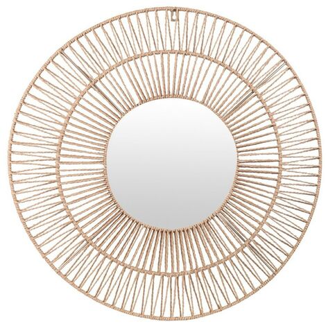 Miroir rond en corde D50
