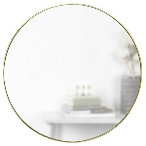 Miroir rond en métal 86 cm Hubba