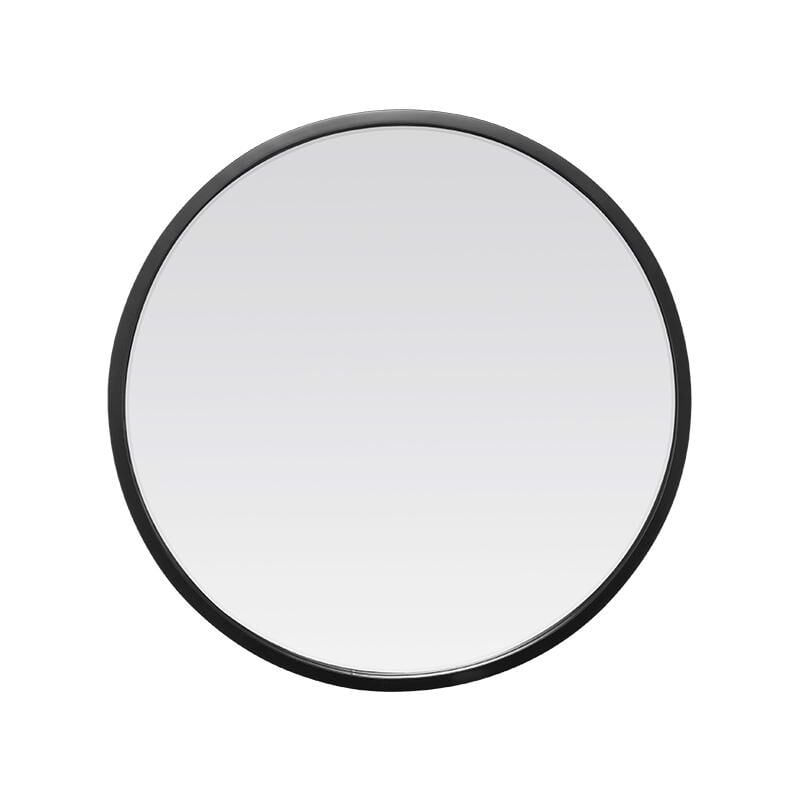 Drawer - Miroir biseauté rond en métal 100x100cm