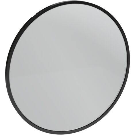 Miroir rond JACOB DELAFON Silhouette 70 cm noir satiné