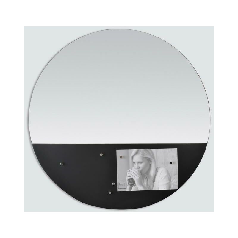 Miroir rond magnétique 6 aimants 45cm