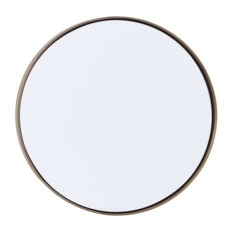 Miroir rond métal vieilli Ø30 - Métal vieilli