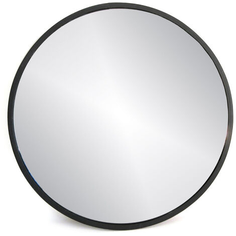 MIROIR ROND NUEVA COULEUR NOIR HOMEDE