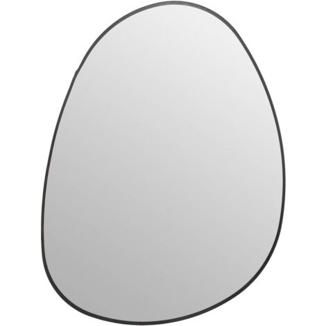 Miroir Rosalia métal noir 55x75cm - Atmosphera créateur d'intérieur