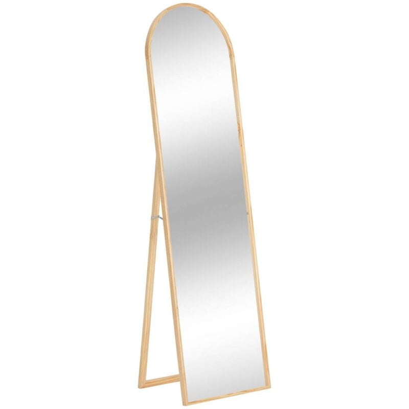 Atmosphera - Miroir sur pied Kim bois 180x50cm créateur d'intérieur