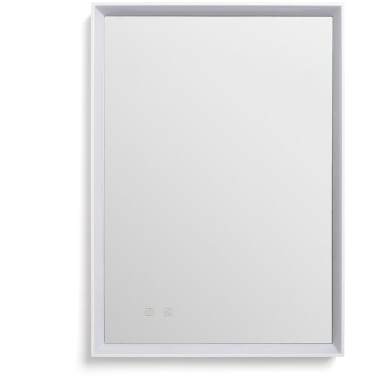 Miroir Salle de Bain avec Éclairage led Anti-buée 70x50 cm Maia Sélectionnable (chaud-neutre-froid)
