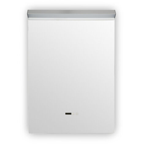 Miroir Salle de Bain avec Éclairage LED Anti-buée Jannada 85x60 cm Sélectionnable (chaud-neutre-froid)