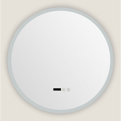 Miroir Salle de Bain avec Éclairage LED Anti-buée Palolem Ø60cm Sélectionnable (chaud-neutre-froid)