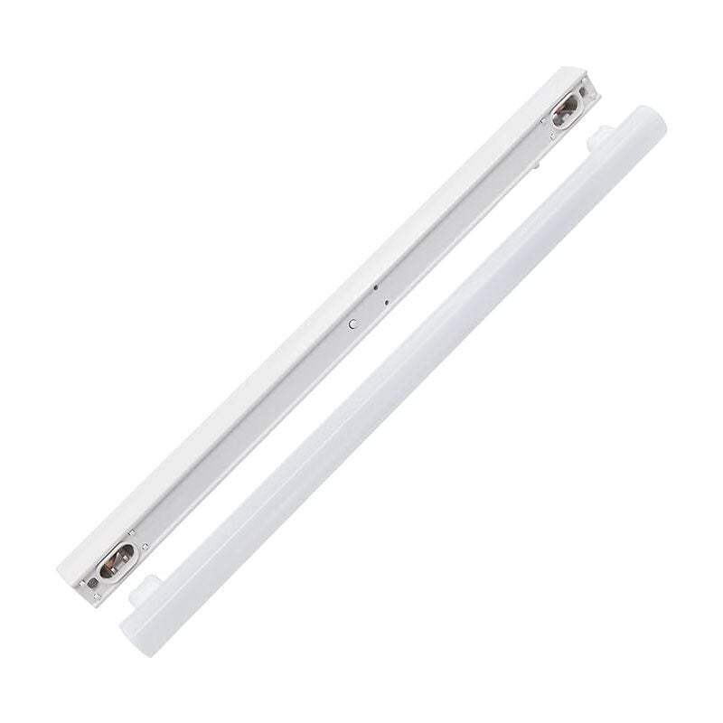 Miroir Lumiere led pour Salle de Bain 8W 513MM, Applique Salle de Bain led Lampes pour Miroir, avec Remplaçable S14S Tube 500MM IP44 700LM, Lampe