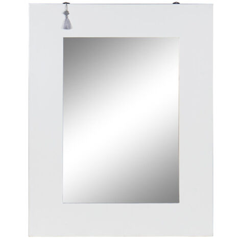 Miroir Sapin 70X2X90 Oriental Blanc
