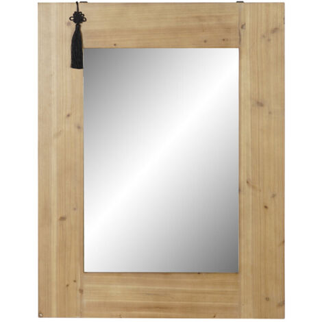 Miroir Sapin Mdf 70X2X90 Oriental Naturel