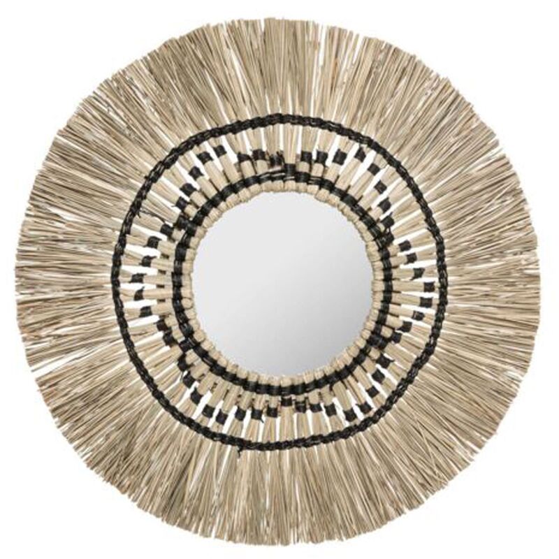 Atmosphera - Miroir Seagrass isa D78 cm Muticolore - 0