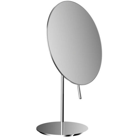 Miroir sur pied PURE rond. d: 202mm. 3-foischromé
