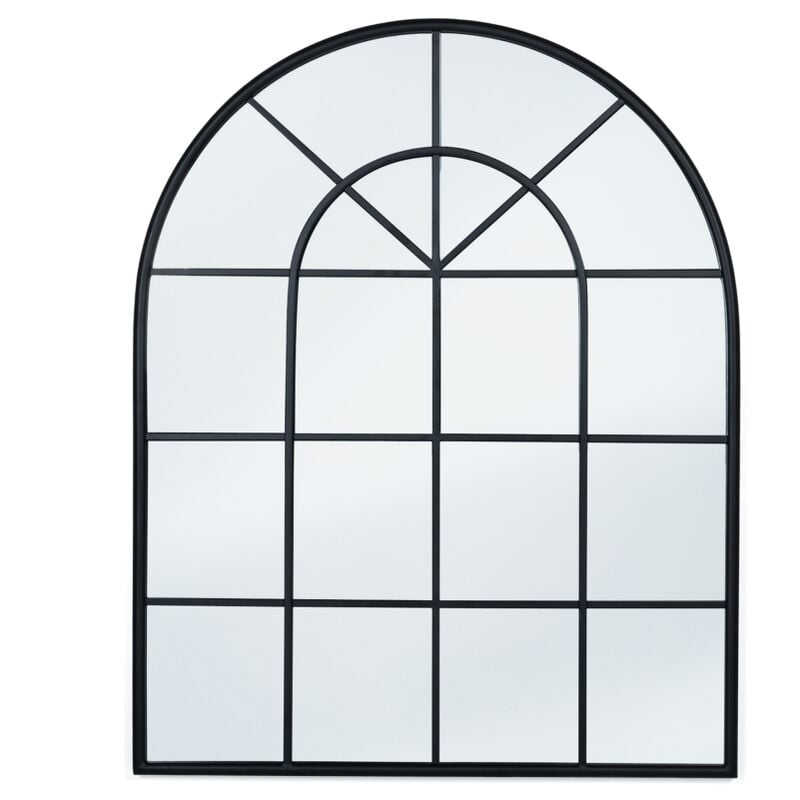 miroir verriere arche design industriel 80x100 cm