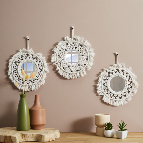 Miroir X3 Boho H28cm