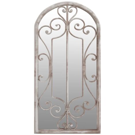 Miroir，Miroir décoratif Sable 70x30 cm Fer pour utilisation à l'intérieur CFW285438