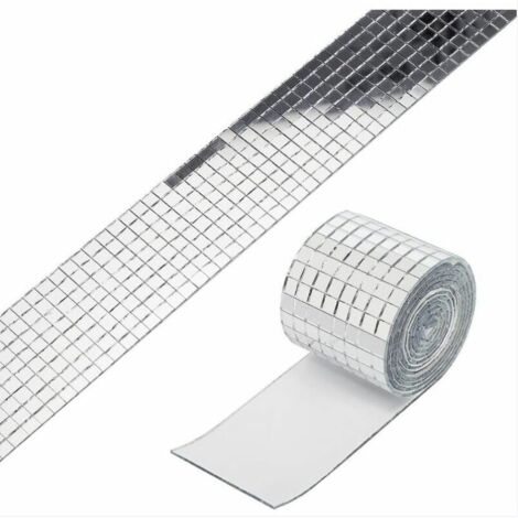 Miroirs Carreaux de Mosaïque Autocollant DIY Décoratif Accessoi