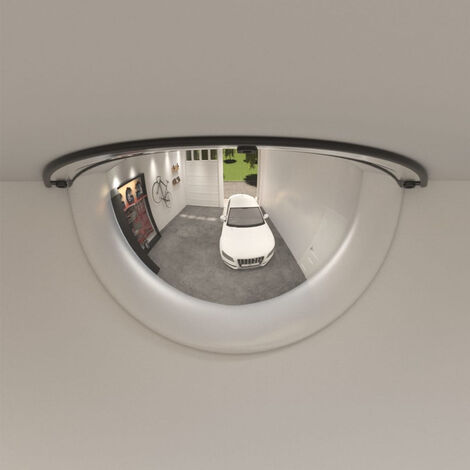 Miroirs de circulation en demi-dôme 2 pcs Ø40 cm Acrylique