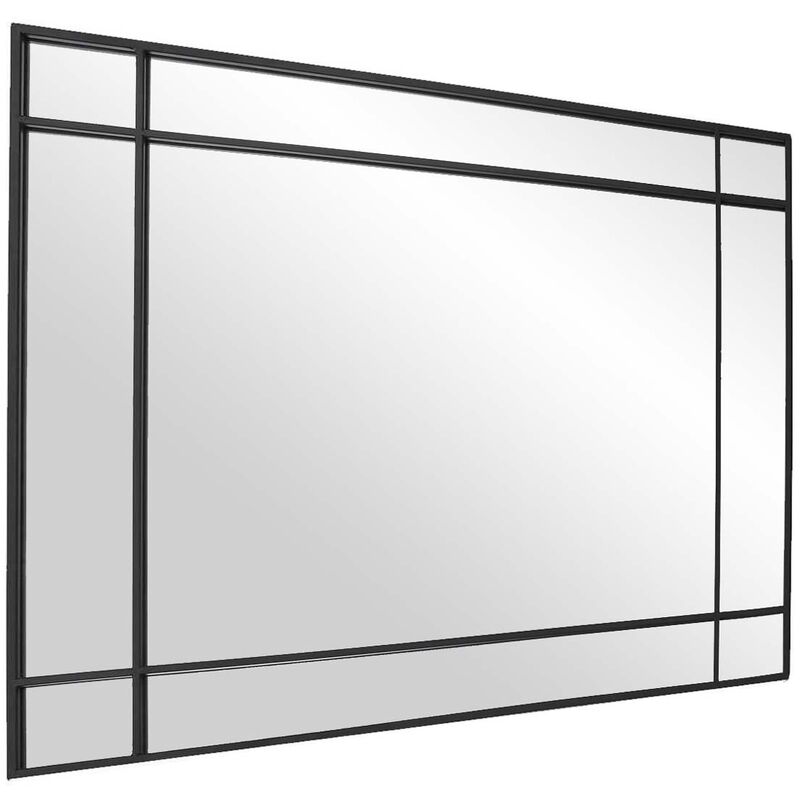 M&s - Miroir rectangulaire en métal Art déco 93 x 2 x 73 cm
