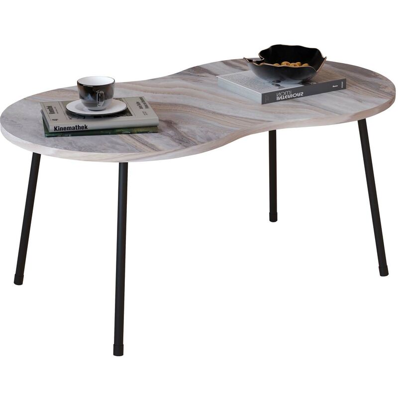 Mirola table basse blanc.