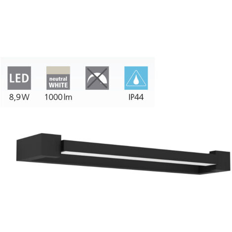 Mirror Light Gemiliana Plastic White LED 8.9W 4000K L: 45 cm H: 4 cm